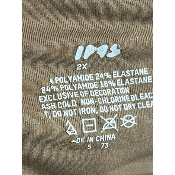 SKIMS Bra Women 2X Beige Fits Everybody Cross Over Stretch Bralette Neutral Sexy - Picture 2 of 11